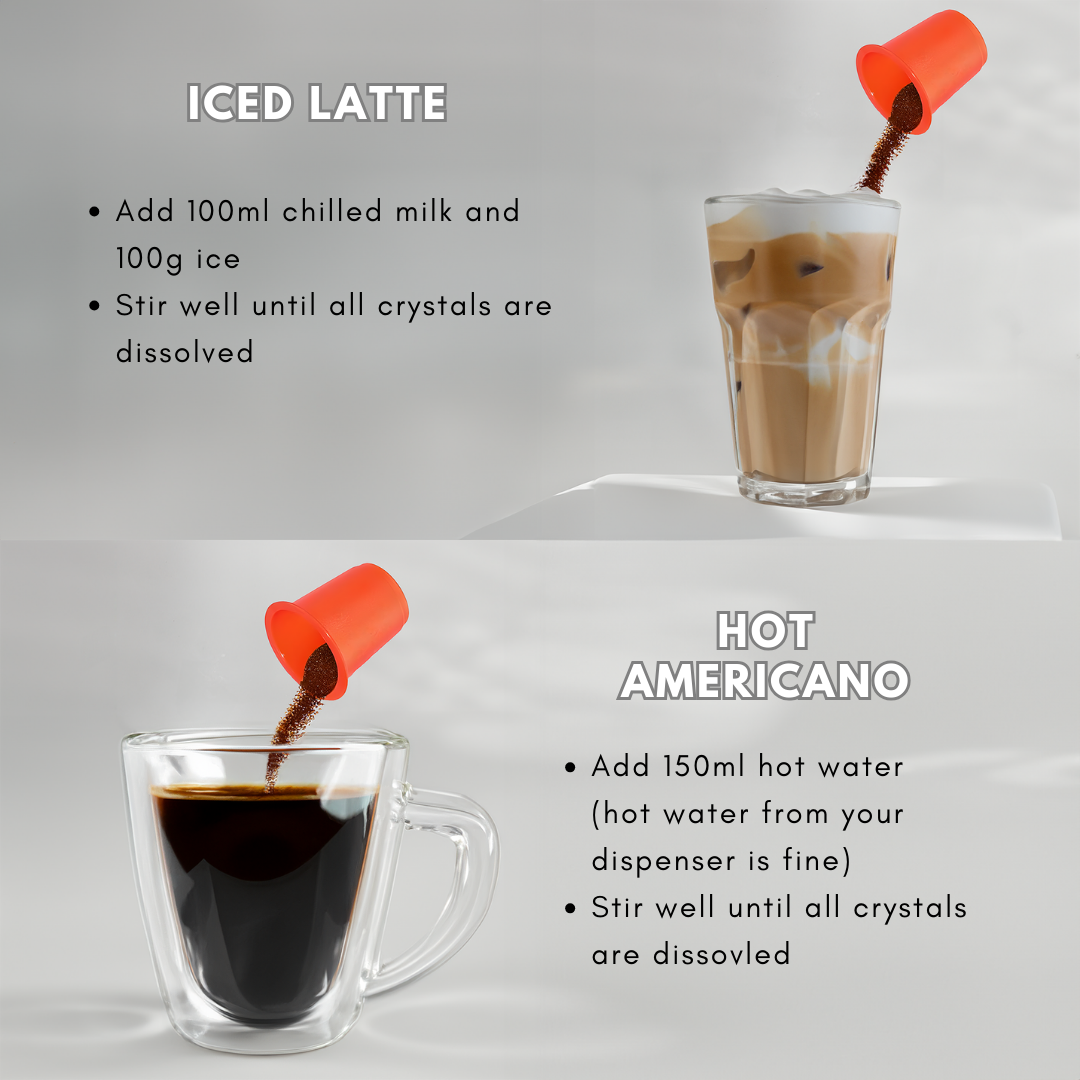 Single Origin Coffee Crystals (box of 12)