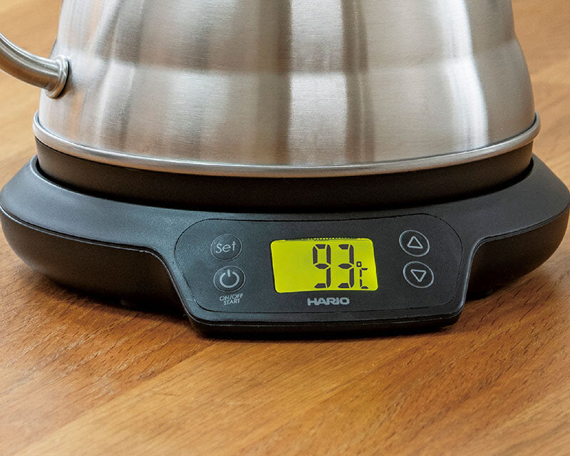 Hario V60 Power Kettle BuonoN with Temperature control (EVT-80-HSV)