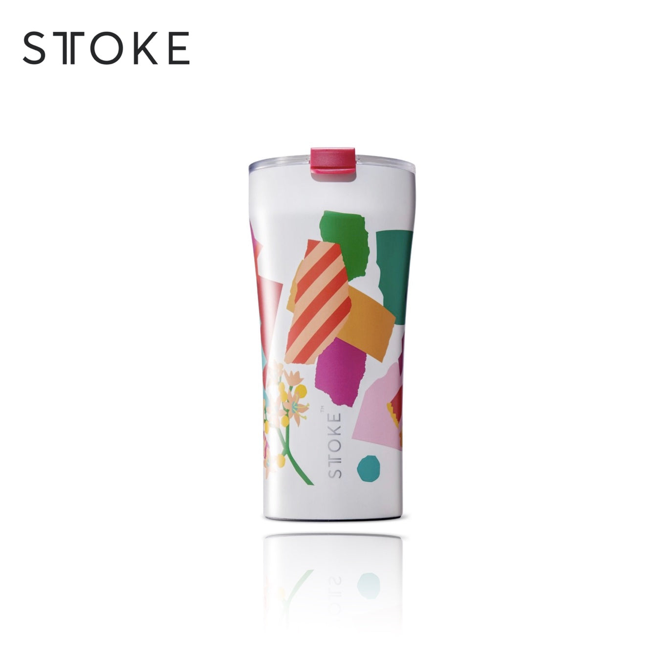 Sttoke Leakproof Ceramic Cup 12 oz / 16 oz