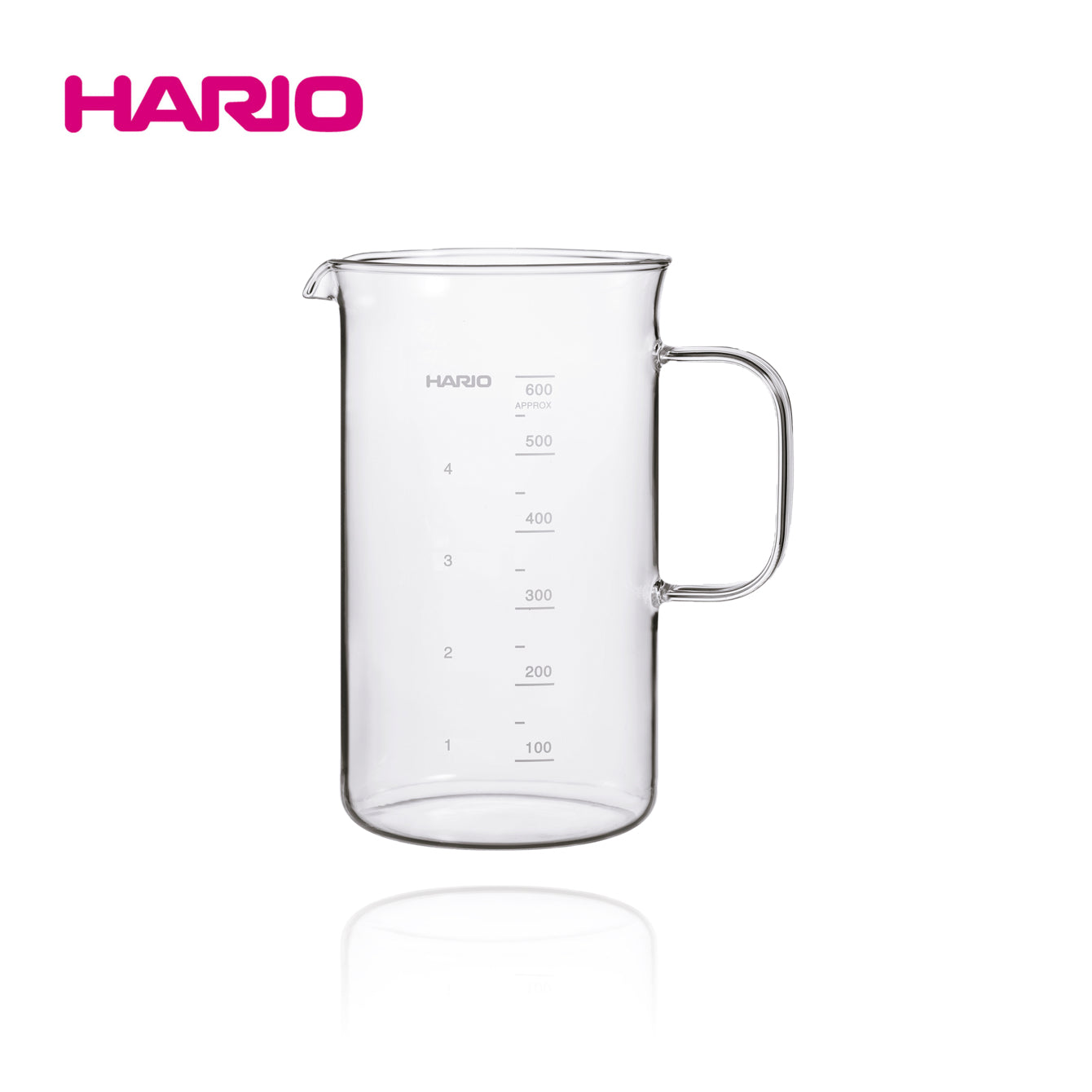 hario beaker mug 600