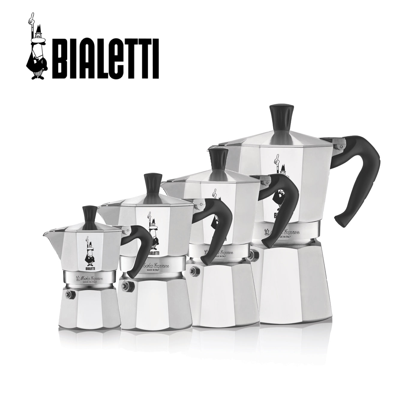 Moka Bialetti Express 2, 3, 4 and 6 cups