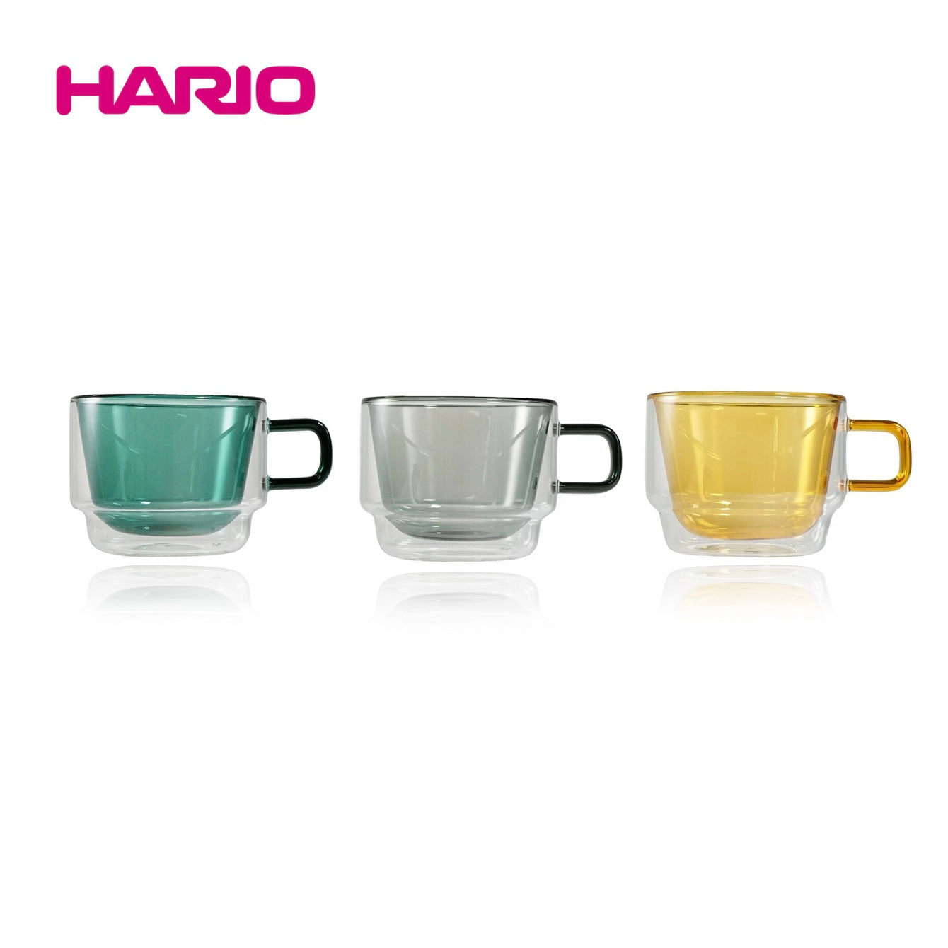 Hario COLORS Stack Mug Cup Double Wall
