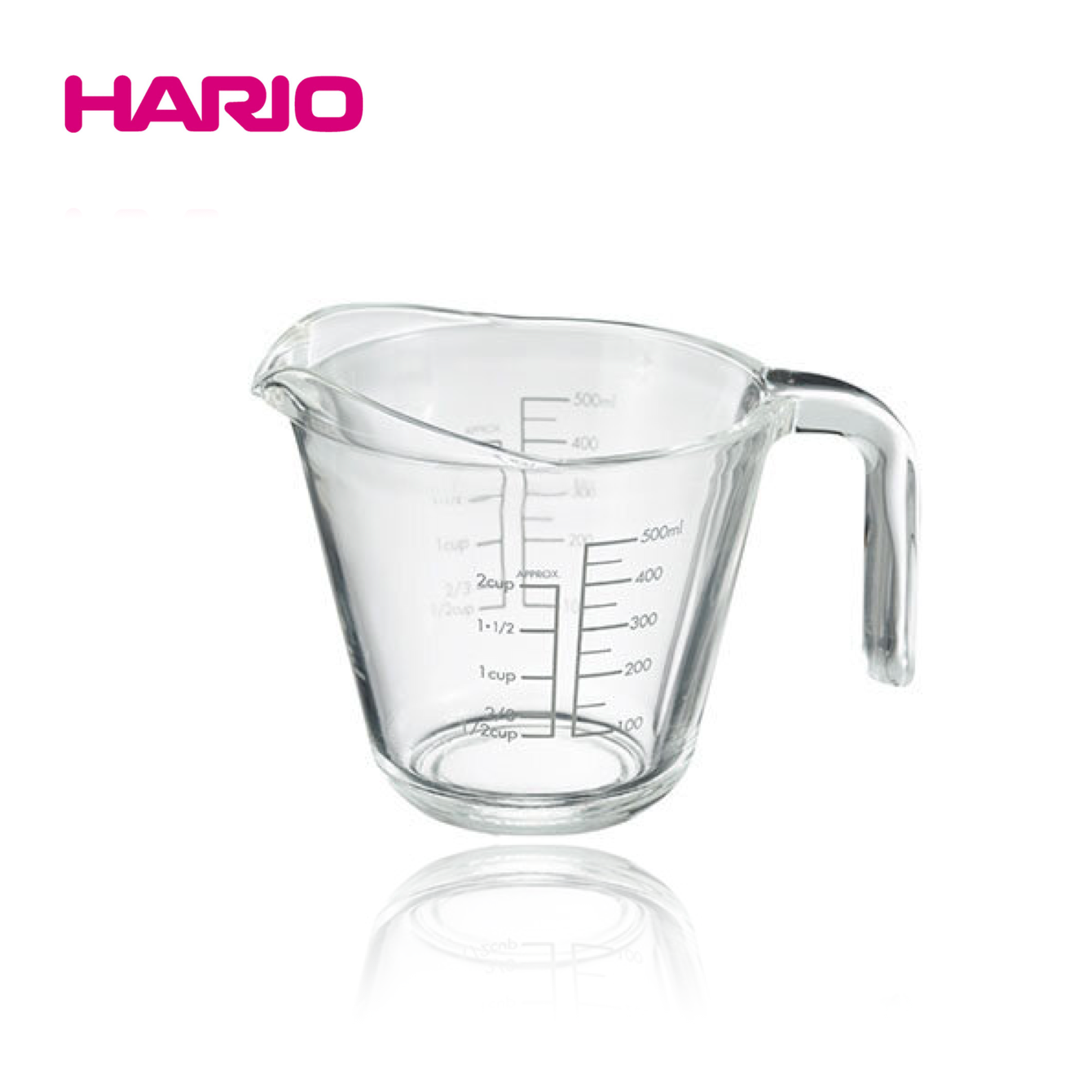 HARIO Measure Cup 500ml - MJP-500-GR