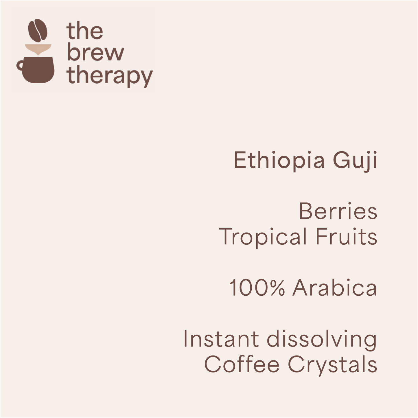 Single Origin Coffee Crystals (box of 12)