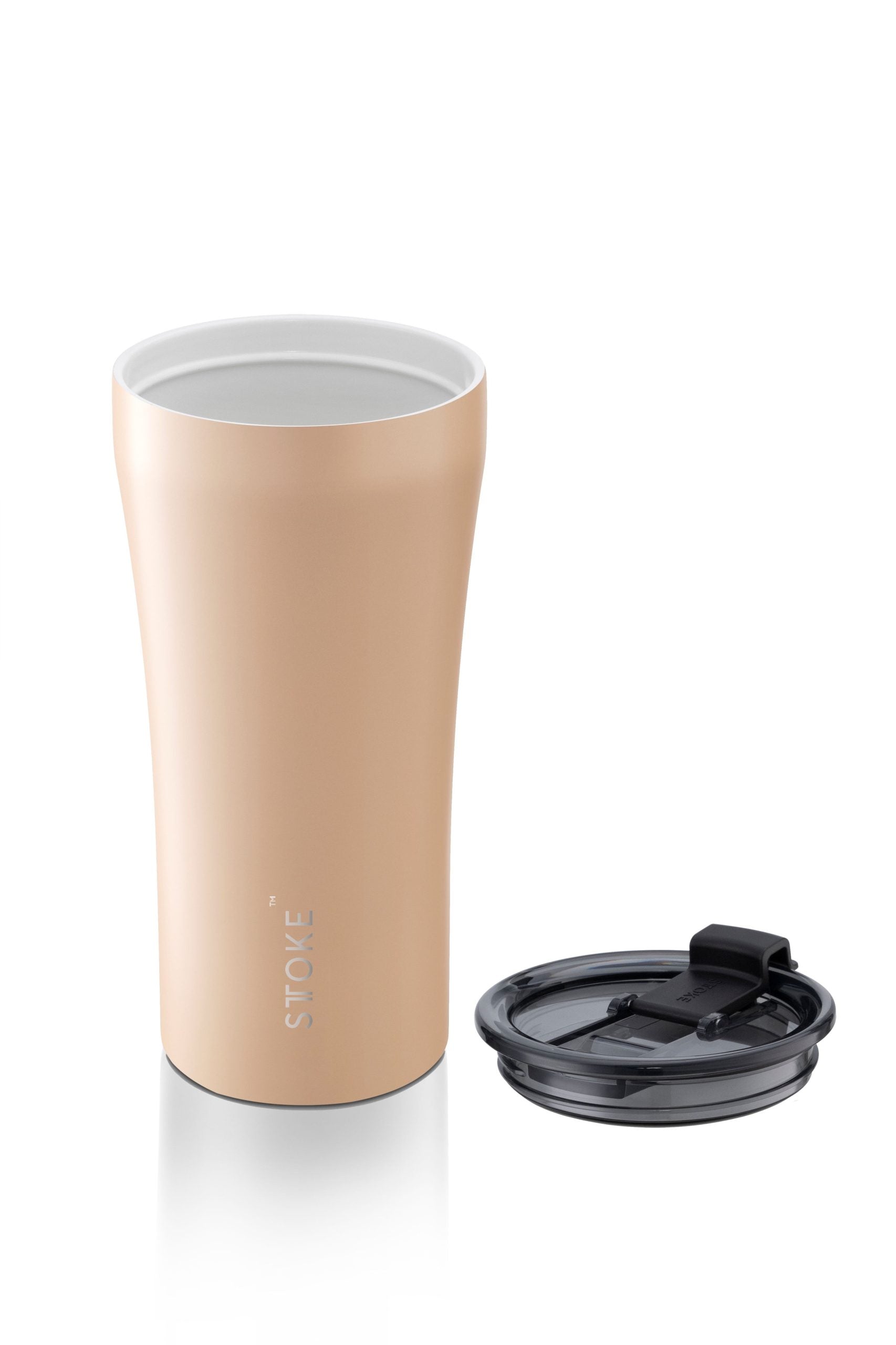 Sttoke leakproof cup ivory chai 2