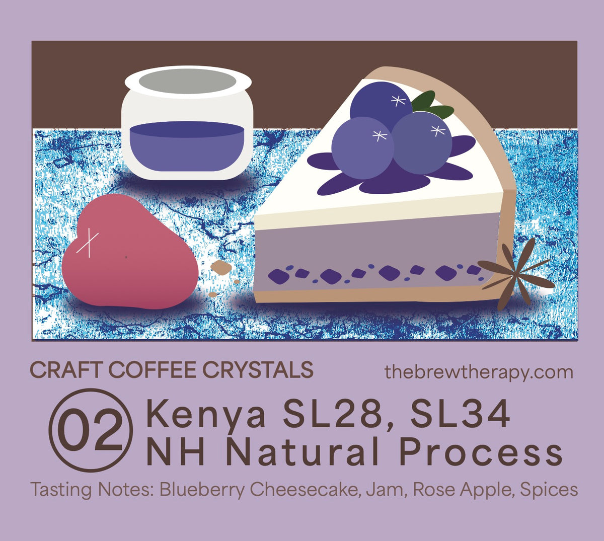 Kenya Kiamwangi NH Coffee Crystals — Box of 6
