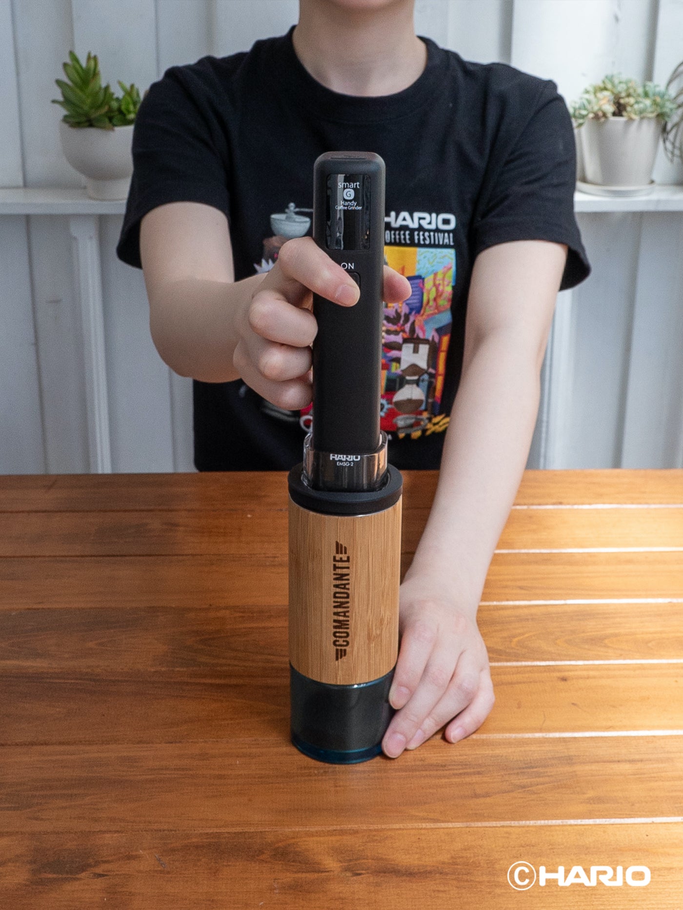 Adapter for C40 Comandante Grinder