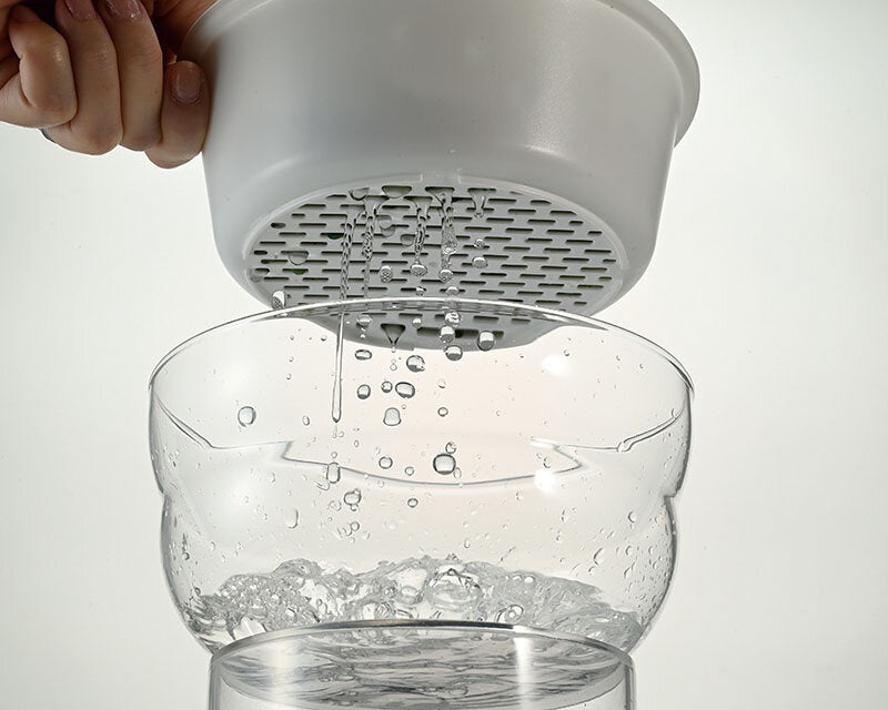Hario Glass Microwave Steamer (XMK-120-W)