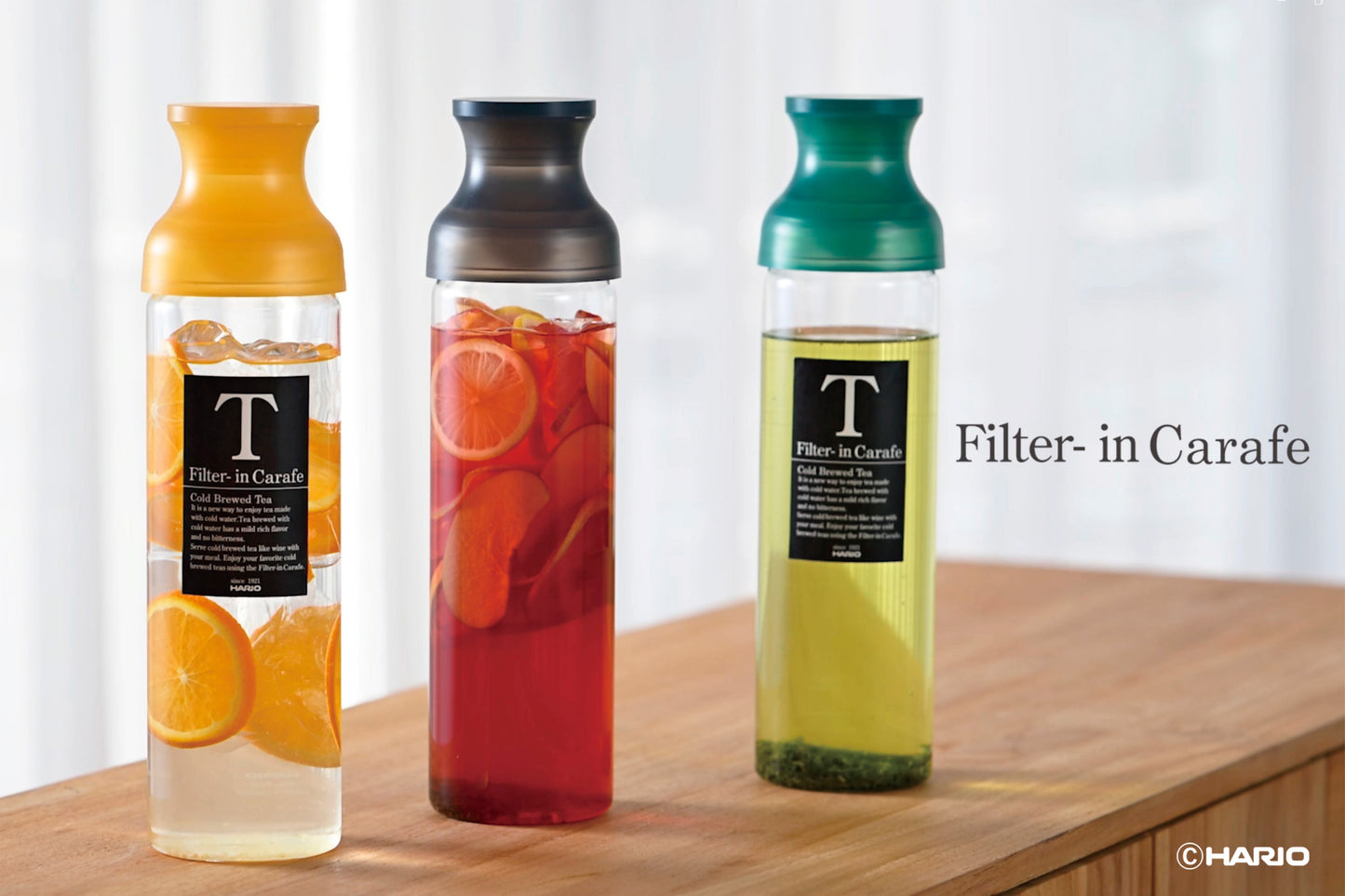 Hario Filter-in Carafe - FIR-100-TY/TGR/TG