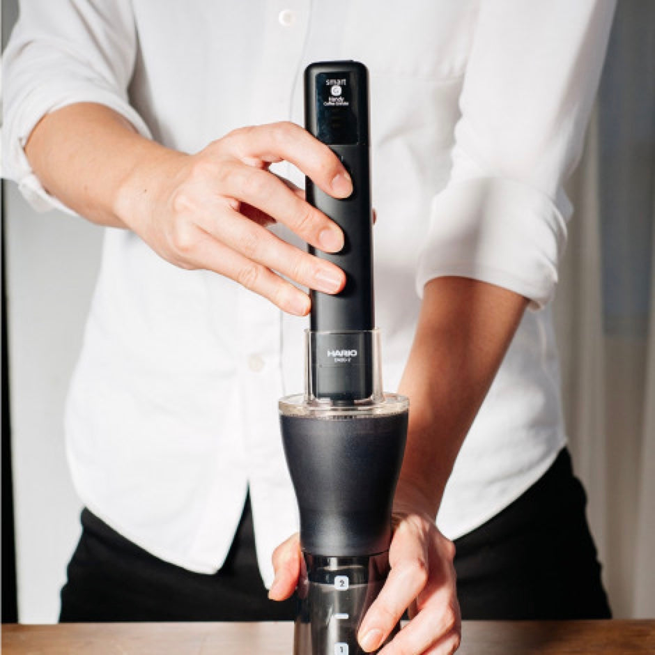 Hario Mobile Mill Stick Electric Grinder Attachment lifestyle 1 31