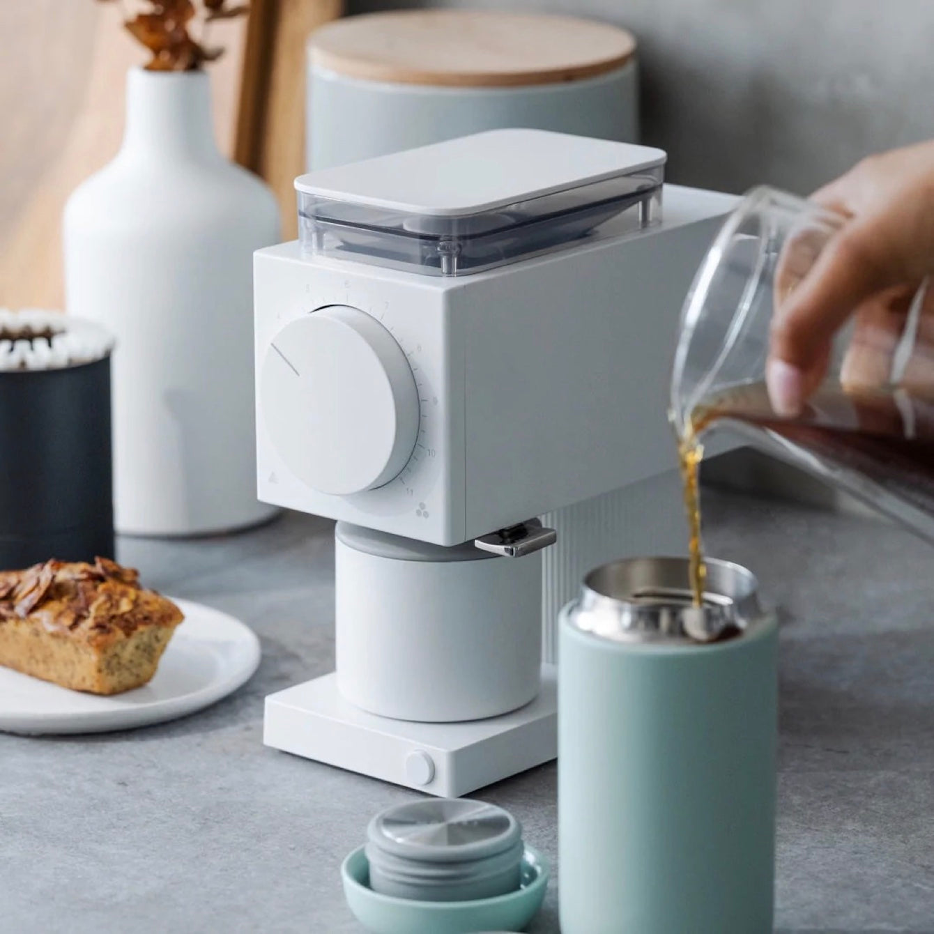 Fellow Ode Brew Grinder white