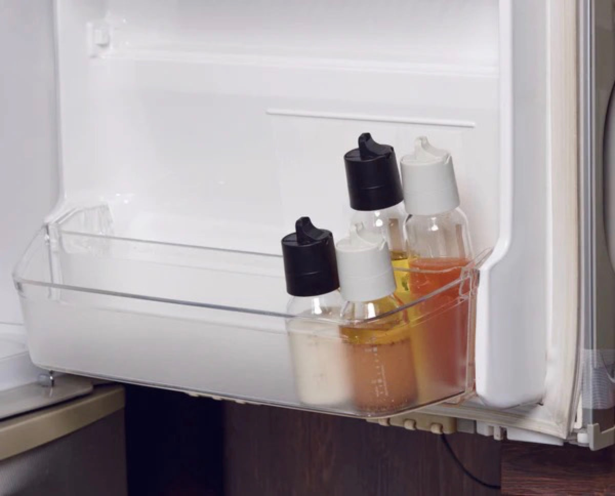 containers in fridge