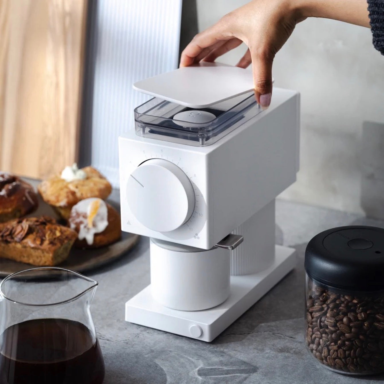 Fellow Ode Brew Grinder white