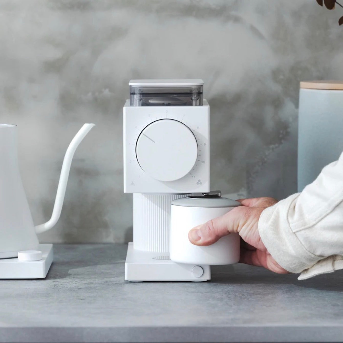 Fellow Ode Brew Grinder white