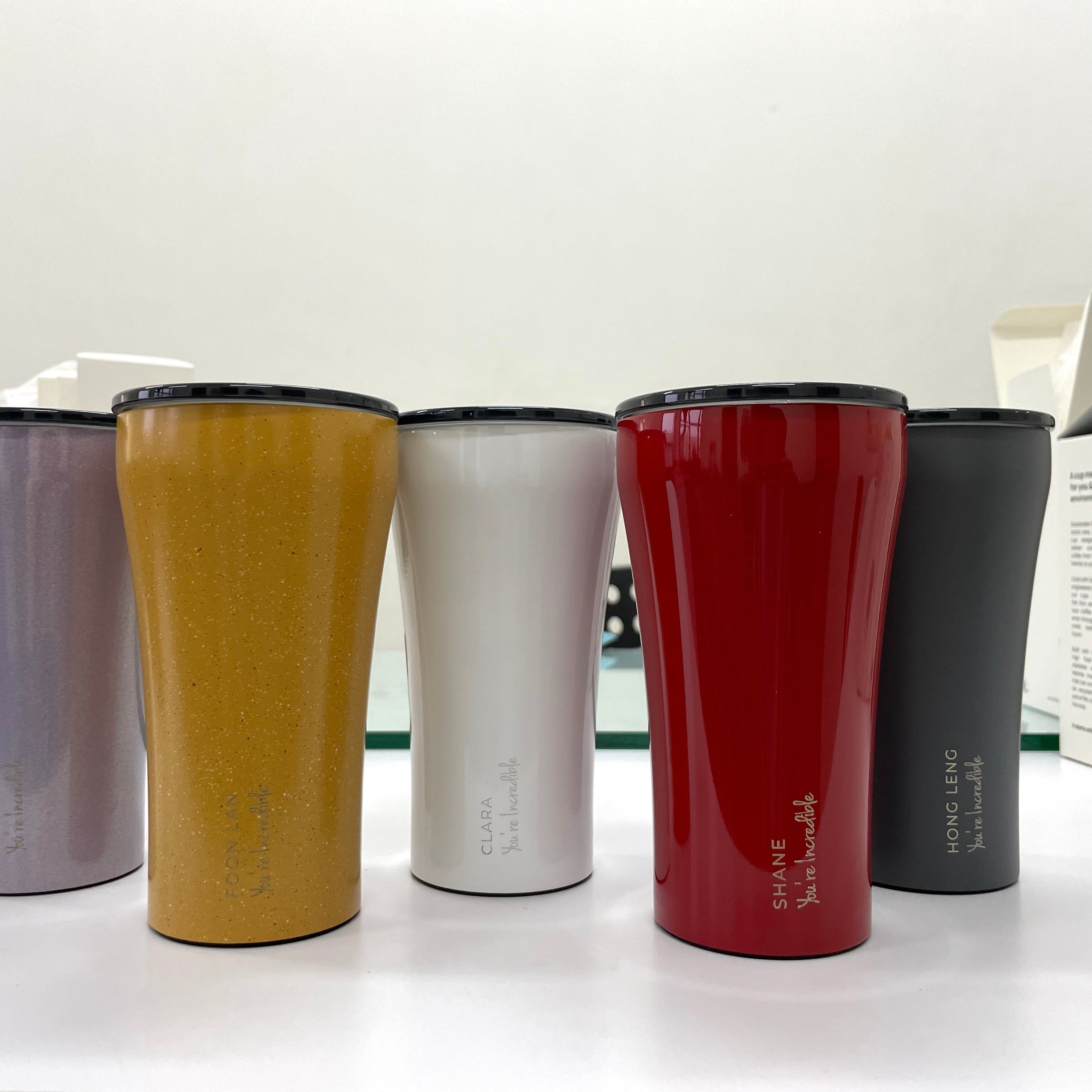 sttoke leakproof ceramic cup engraving