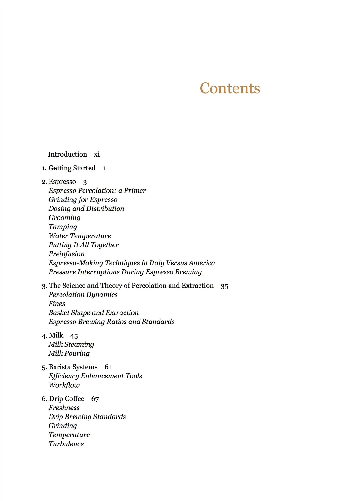 The Professional Barista's Handbook by Scott Rao