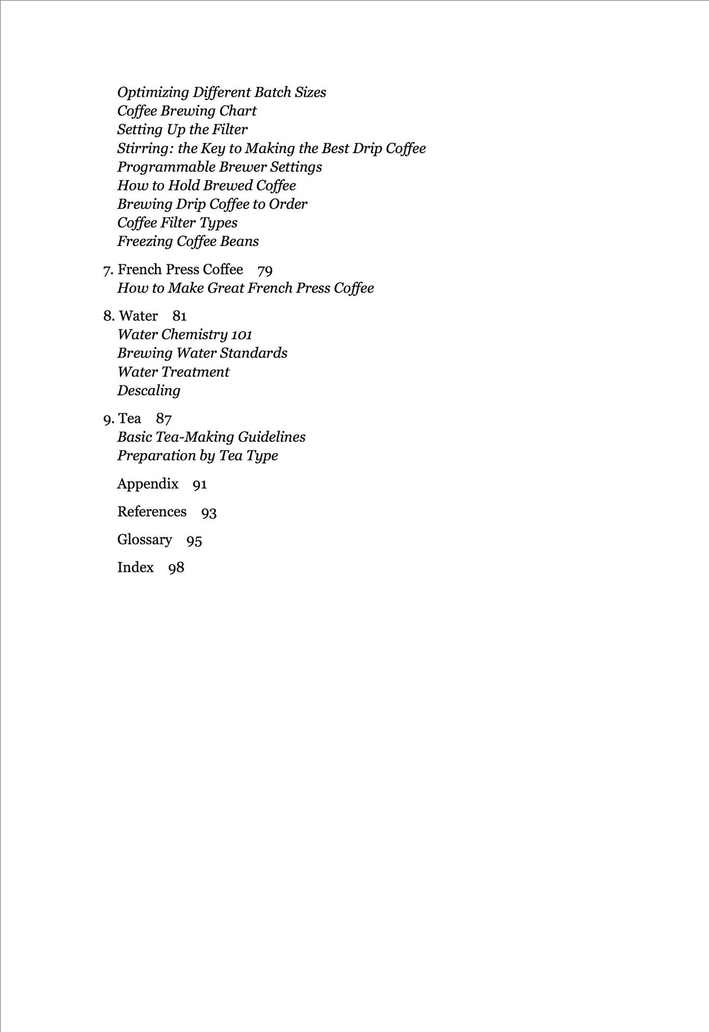 The Professional Barista's Handbook by Scott Rao
