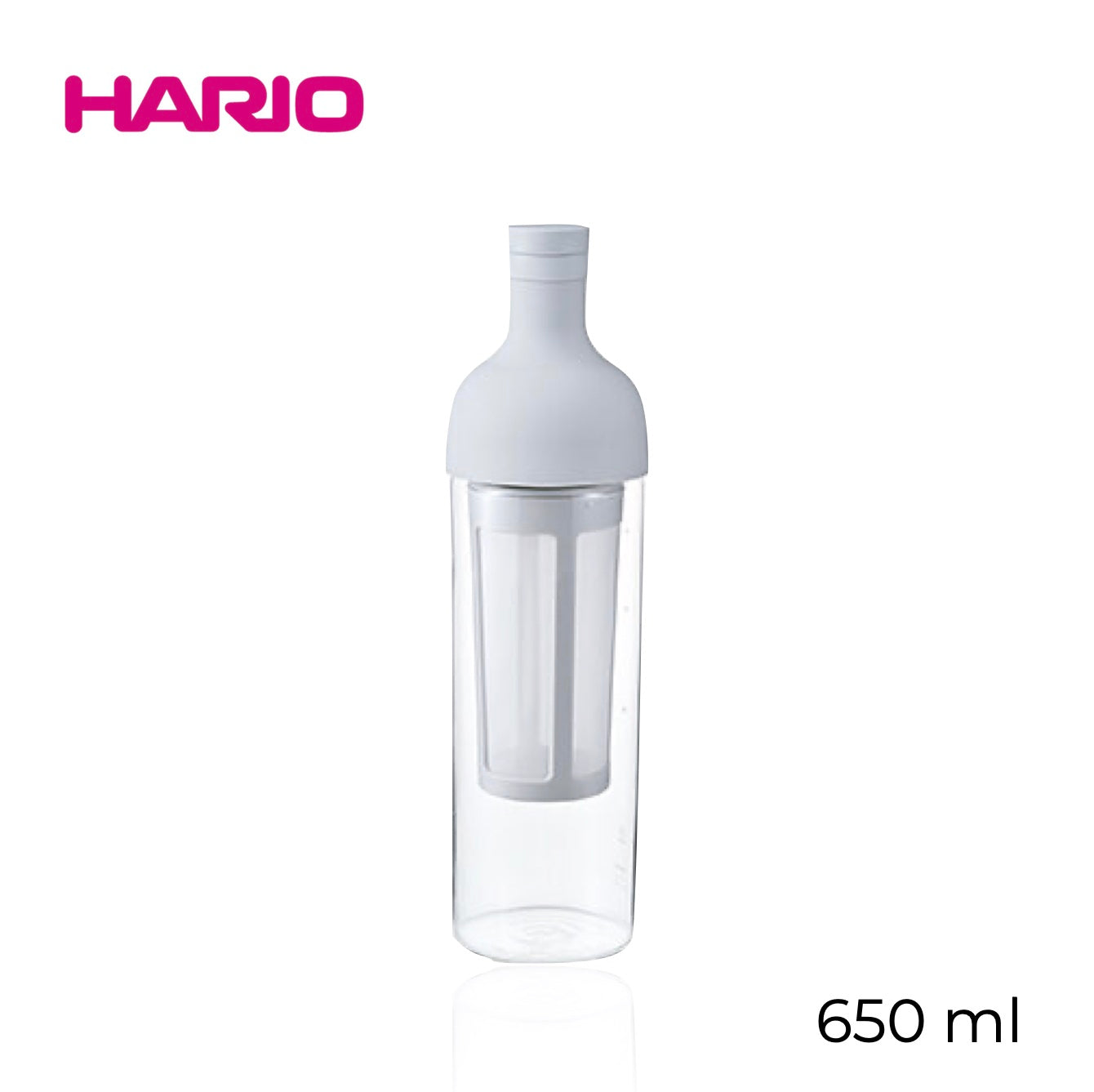 hario cold brew bottle pale grey