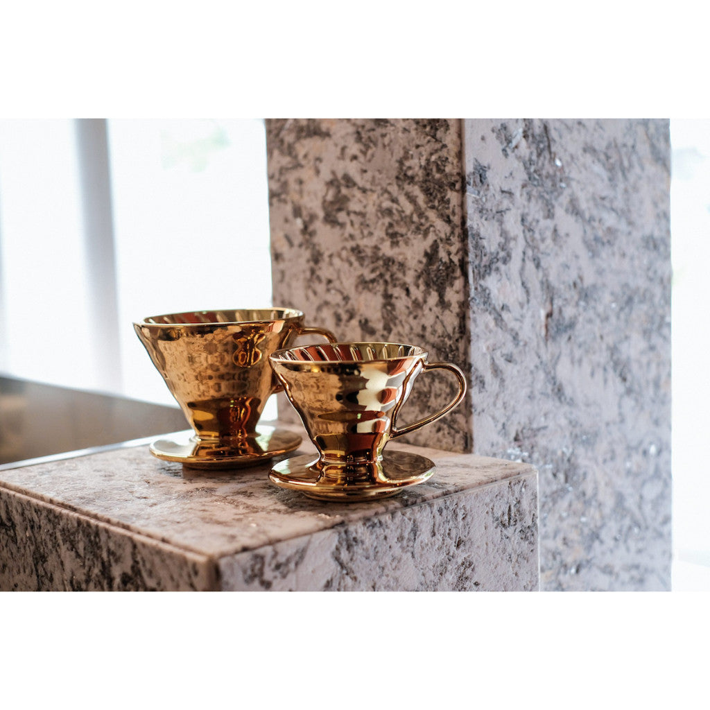 Hario V60 P.V.D Dripper Gold - Size 01 / 02
