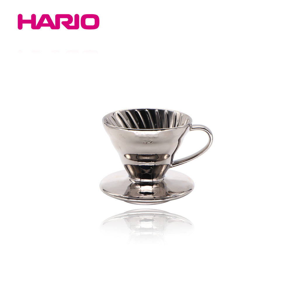 Hario V60 P.V.D Dripper Silver - Size 01 / 02