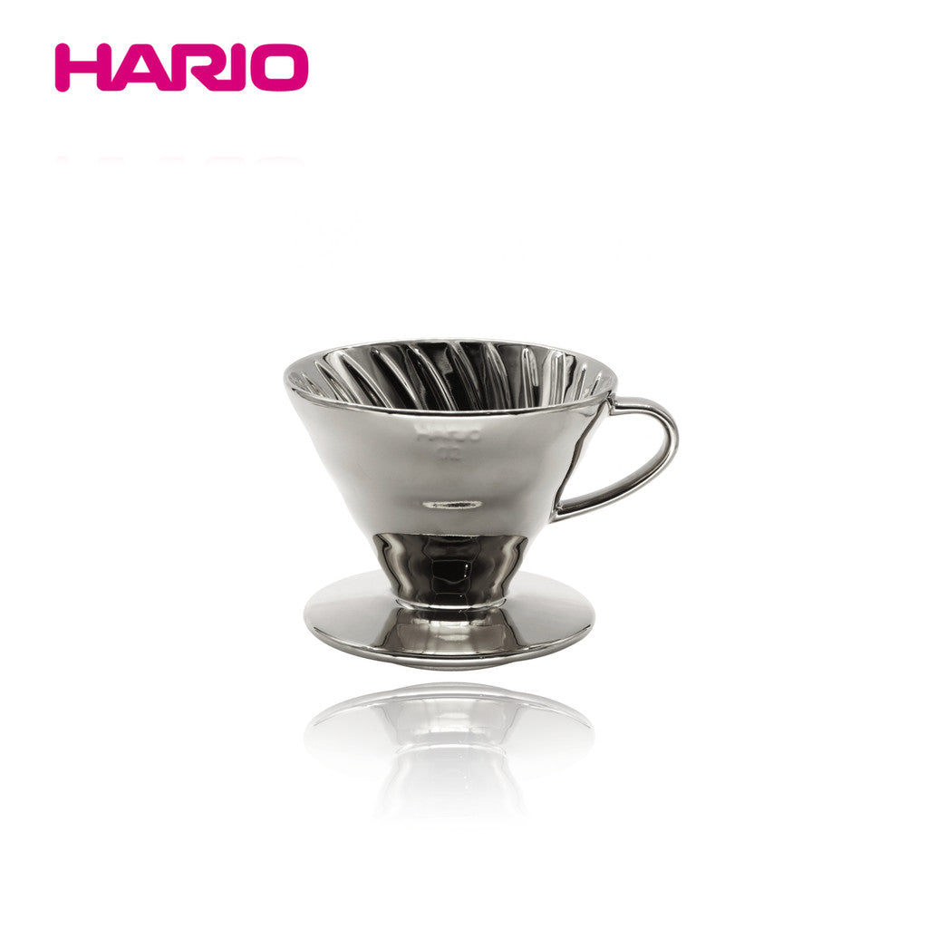 Hario V60 P.V.D Dripper Silver - Size 01 / 02