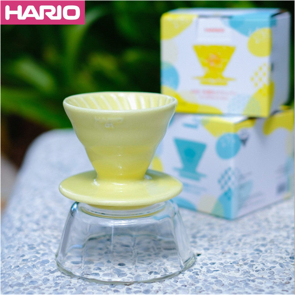 Hario V60 Dripper 01 Ice Crack Blue / Yellow