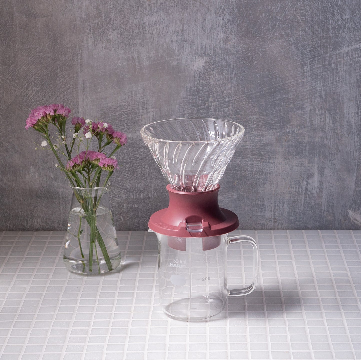 Hario Switch Immersion Dripper wine red1