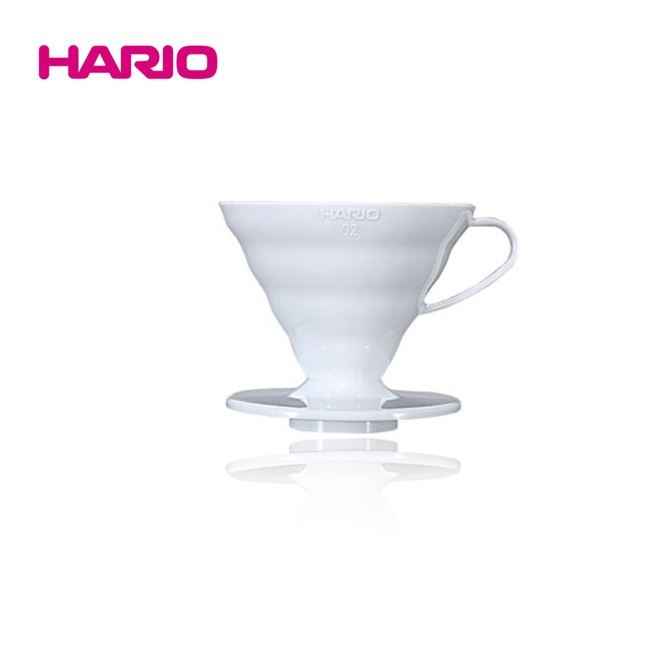 Hario V60 Plastic Coffee Dripper - Size 02