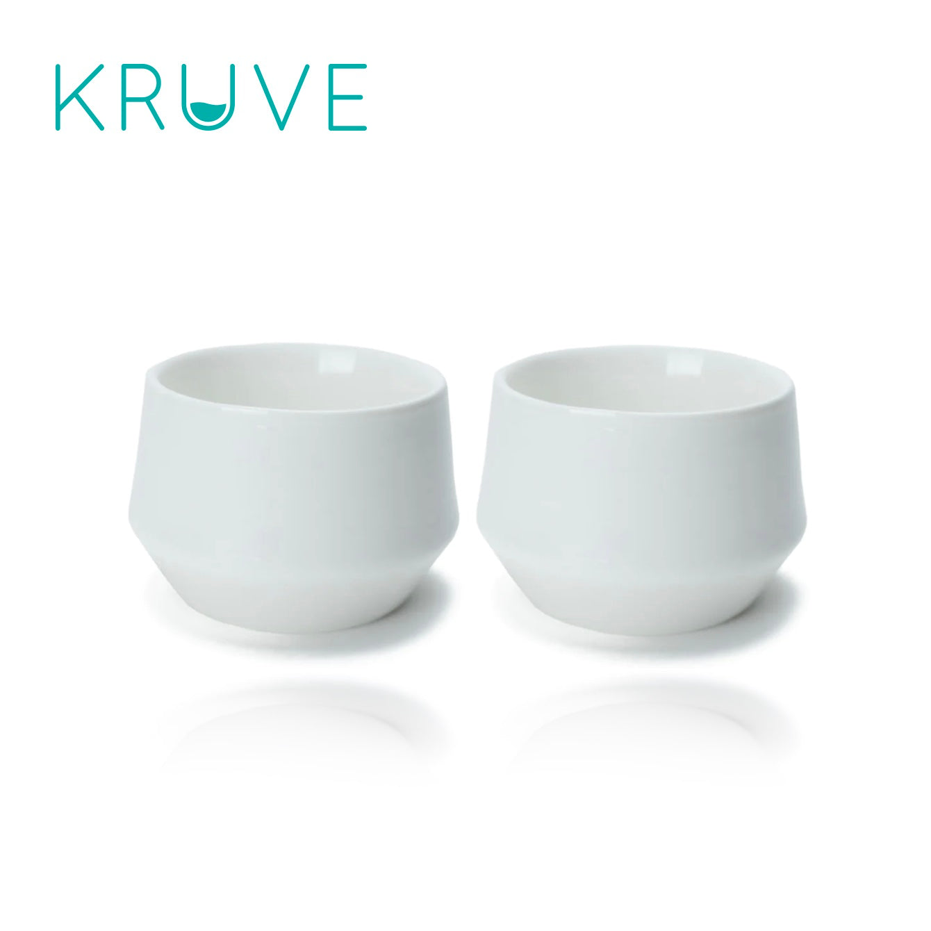 KRUVE Imagine Porcelain Latte Cups