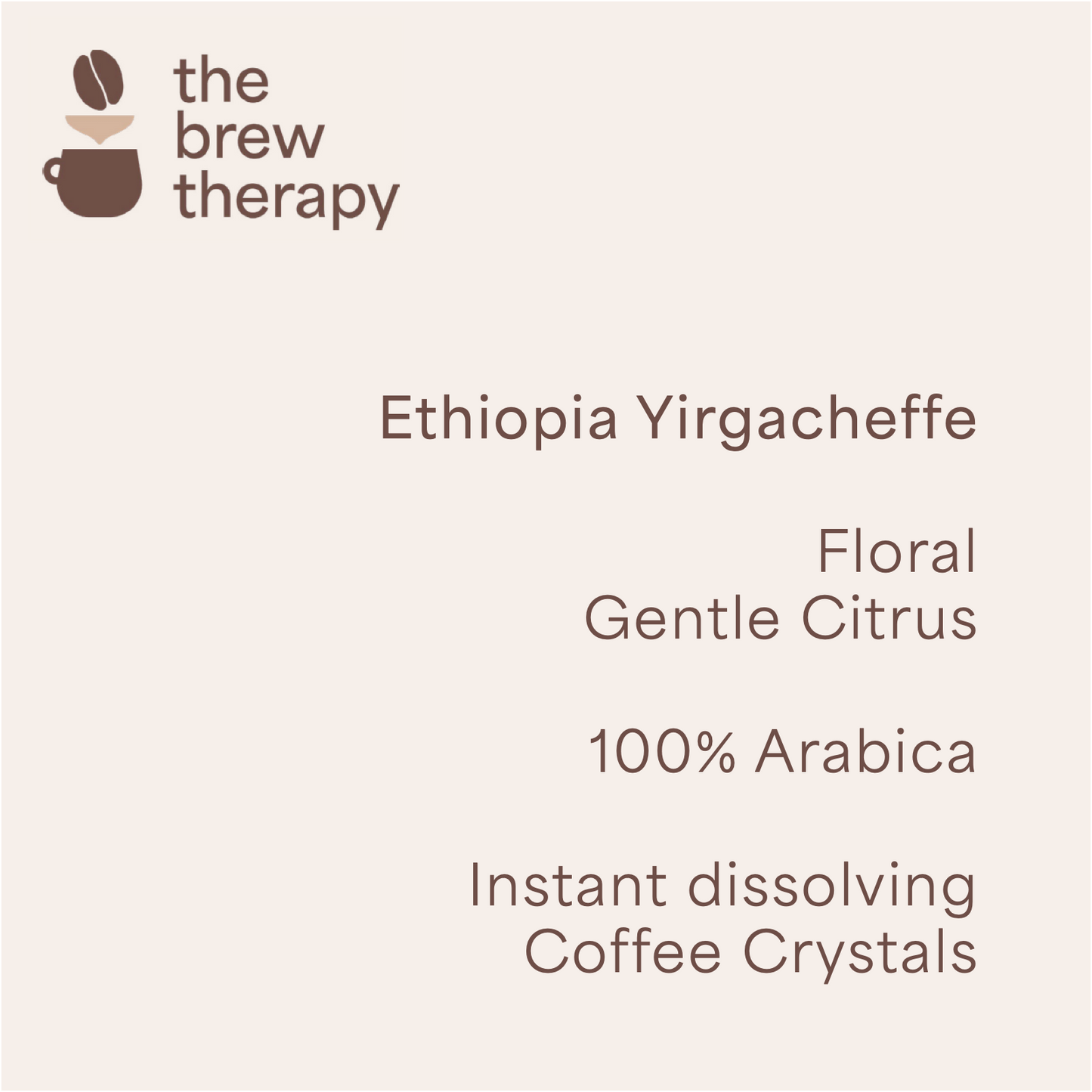 Single Origin Coffee Crystals (box of 12)