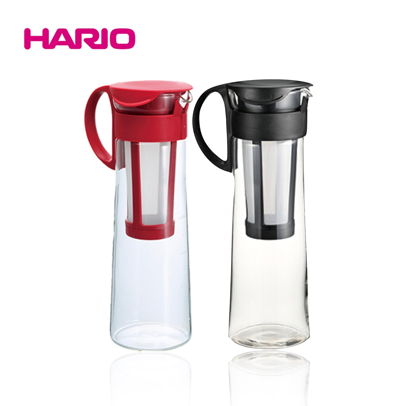 Hario V60 MIZUDASHI Cold Brew Coffee Pot 1000ml black red