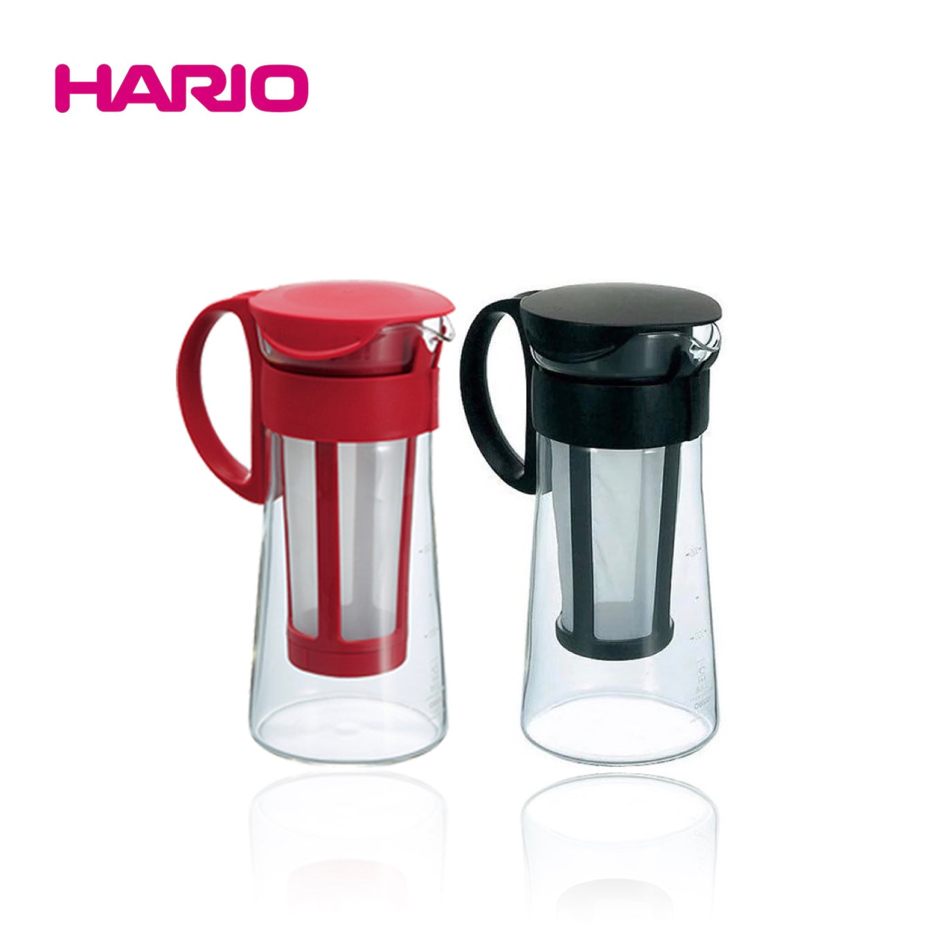 Hario V60 MIZUDASHI Cold Brew Coffee Pot 600ml black red