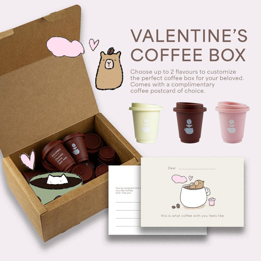 [Valentine's Edition] Single Origin Coffee Crystals (box of 12)