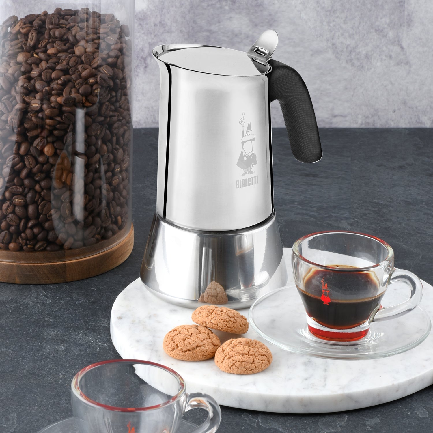 Inox Venus Italian Coffee Maker 6 Cups BIALETTI