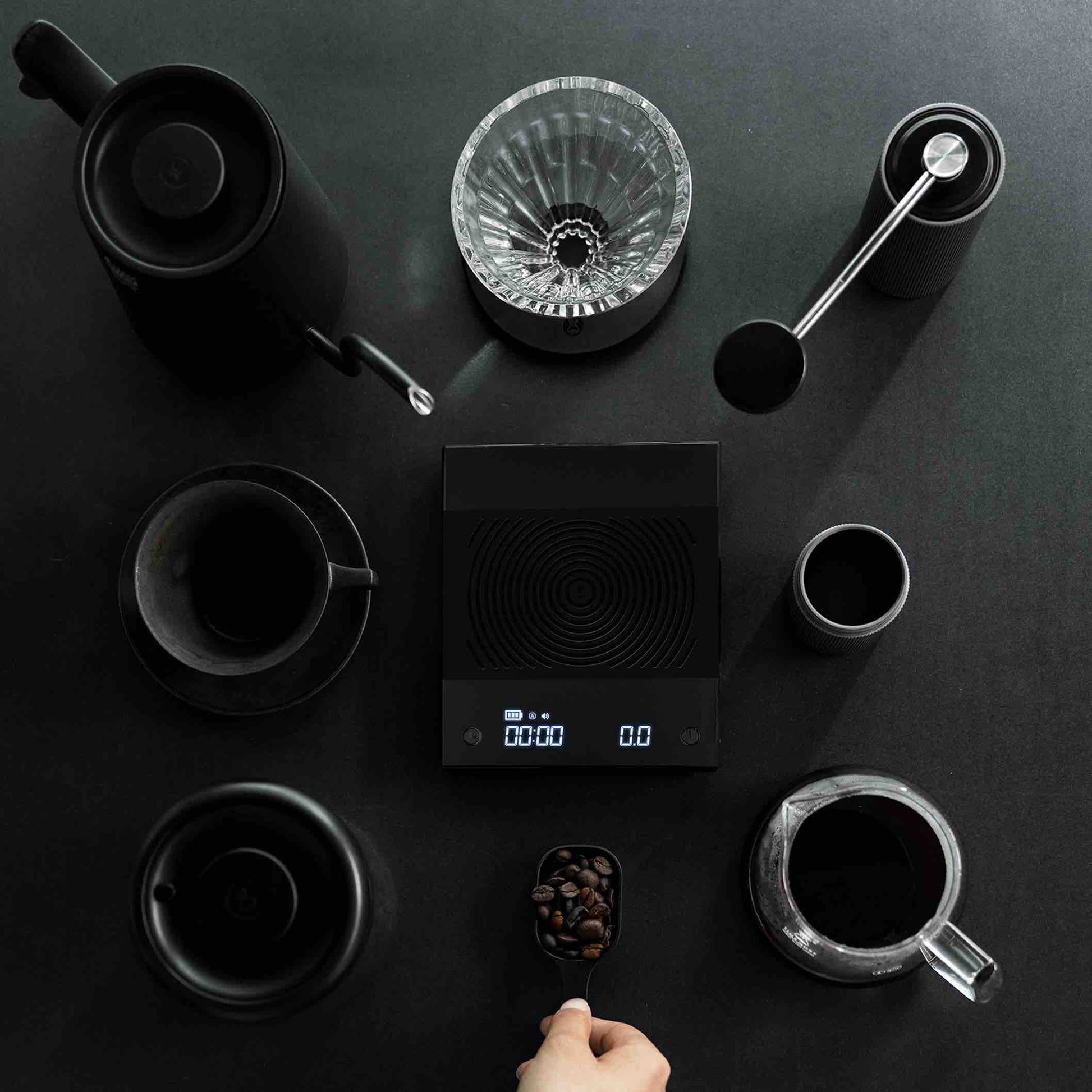 New Black Mirror Basic Pro scale comes in unsealed black box : r/espresso