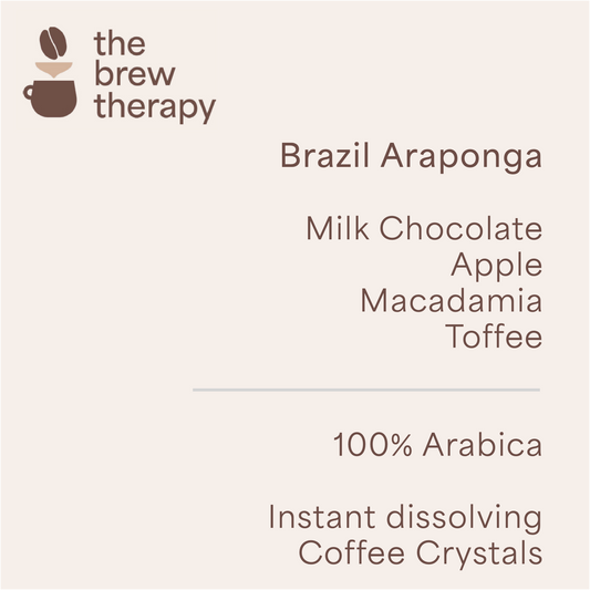 Single Origin Coffee Crystals - Brazil Araponga