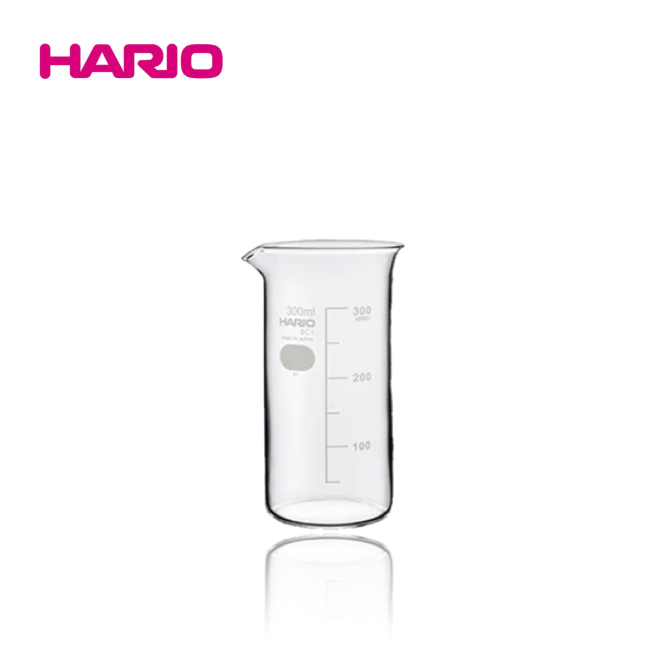 Hario H-32 Tall Laboratory Beaker 300mL