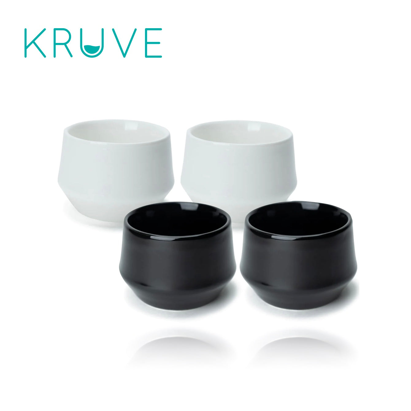 KRUVE Imagine Porcelain Latte Cups