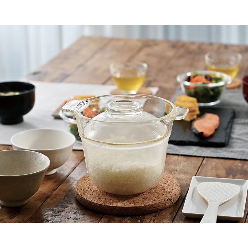 ICHIZENYA Microwave Glass Rice Cooker - XRCP-1