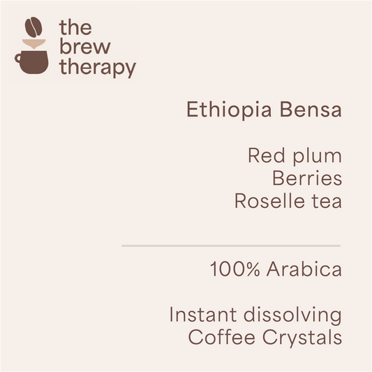 Single Origin Coffee Crystals - Ethiopia Bensa