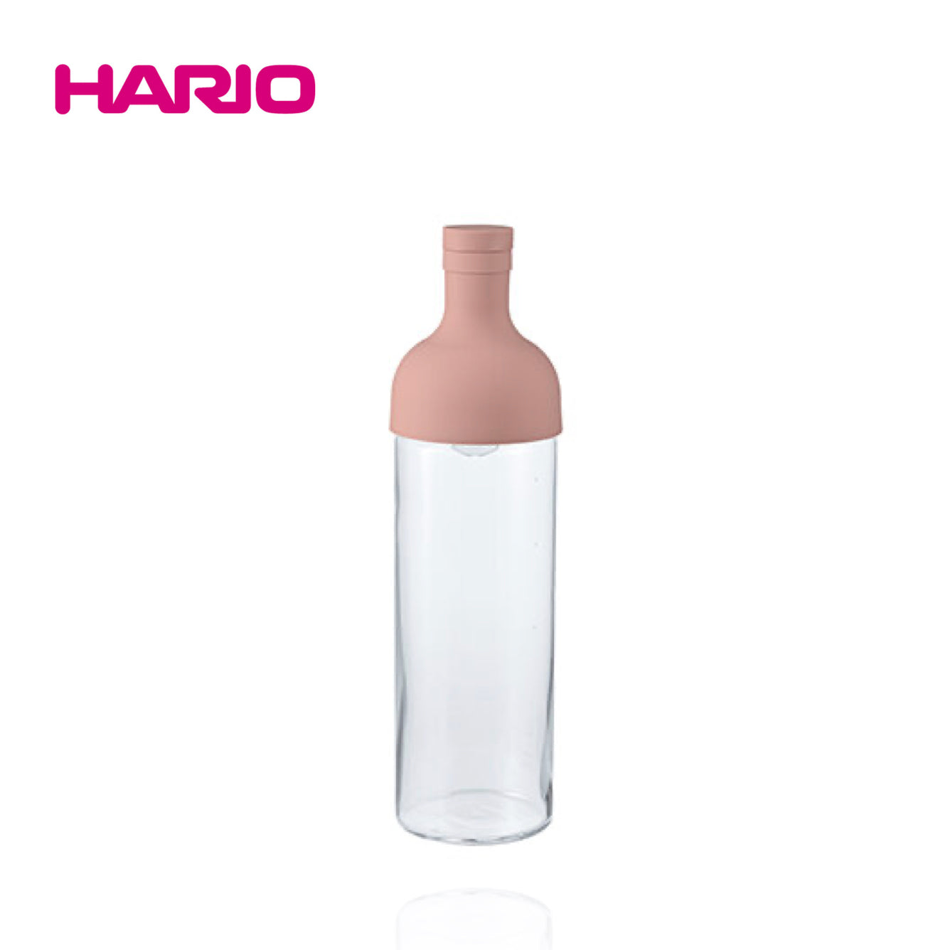 Hario Cold Brew Filter-in Tea Bottle smoky pink