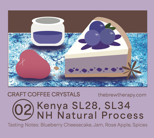 Kenya Kiamwangi NH Coffee Crystals — Box of 6