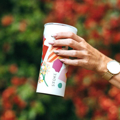 Sttoke Leakproof Ceramic Cup 12 oz / 16 oz
