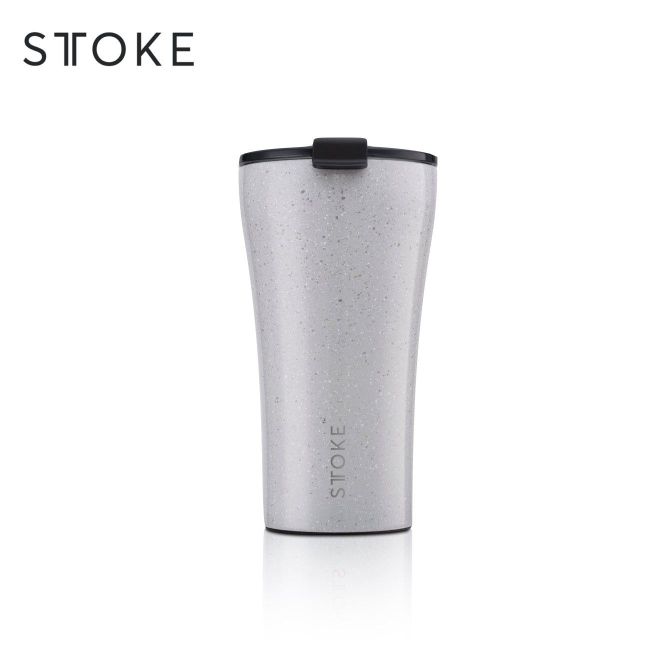Sttoke Leakproof Ceramic Cup granite grey