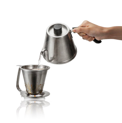 Hario Kasuya Double Stainless Dripper lifestye 2