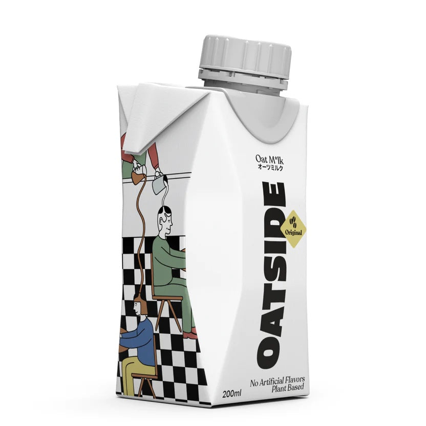 Oatside Oat Milk Barista Blend (1 carton of 24 x 200ml)