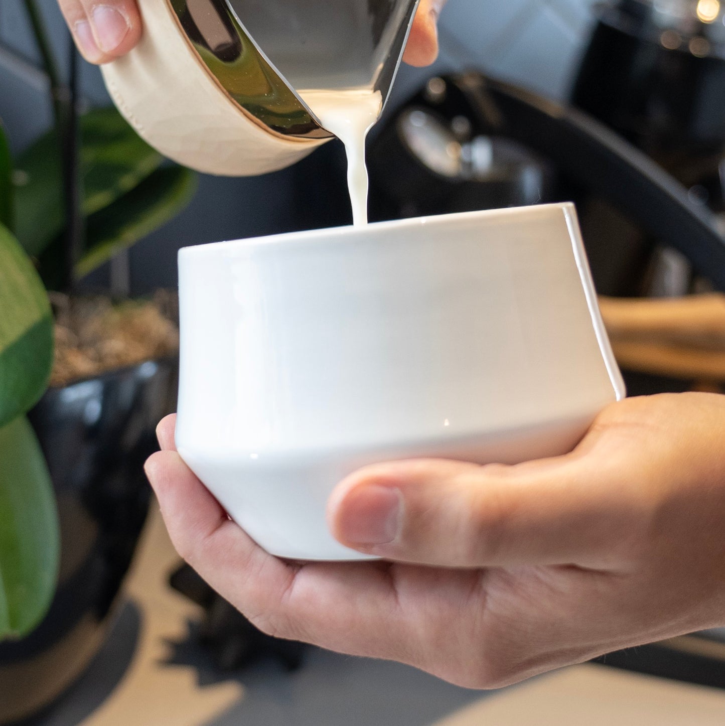 KRUVE Imagine Porcelain Latte Cups