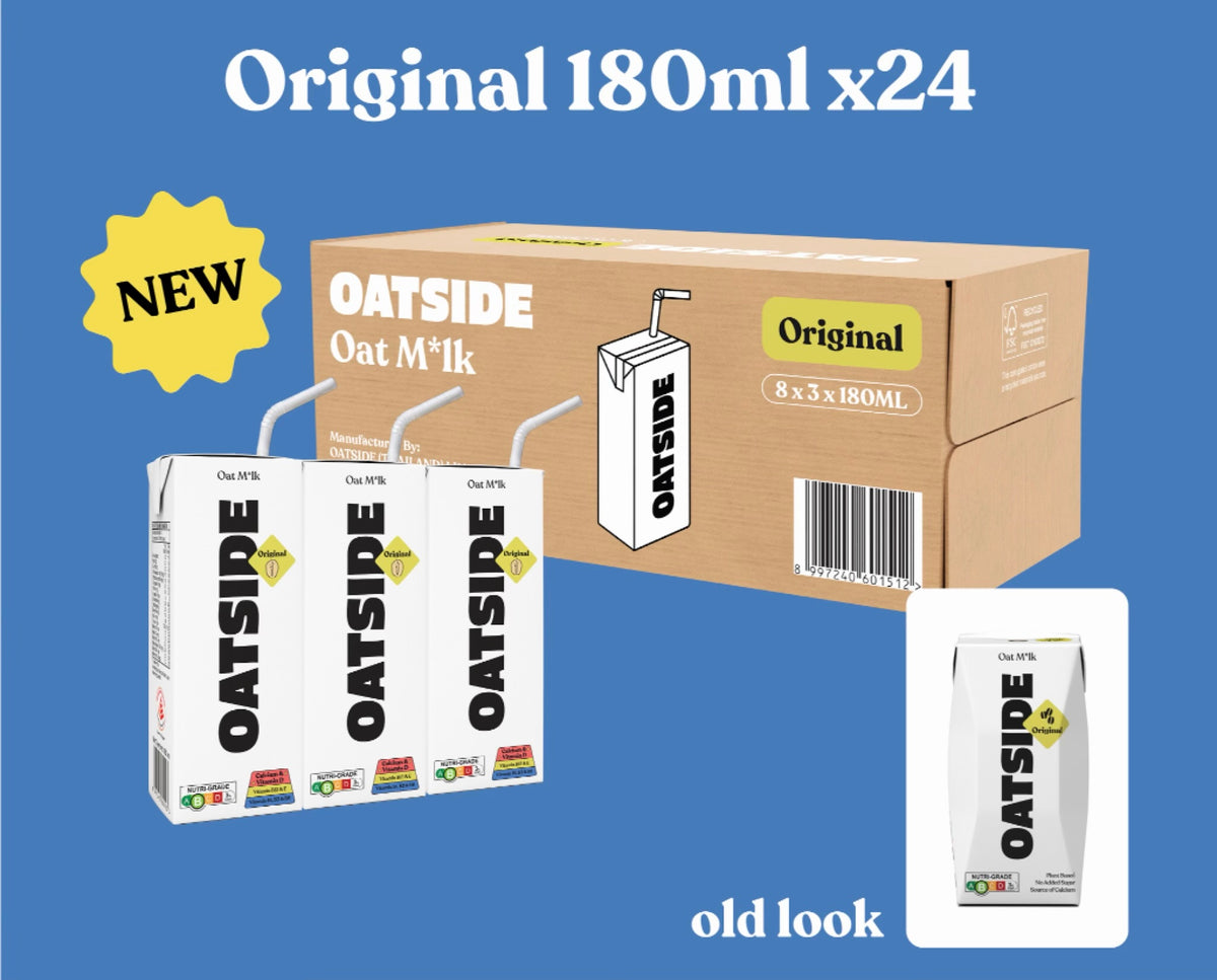 Oatside Oat Milk Barista Blend (1 carton of 24 x 180ml)