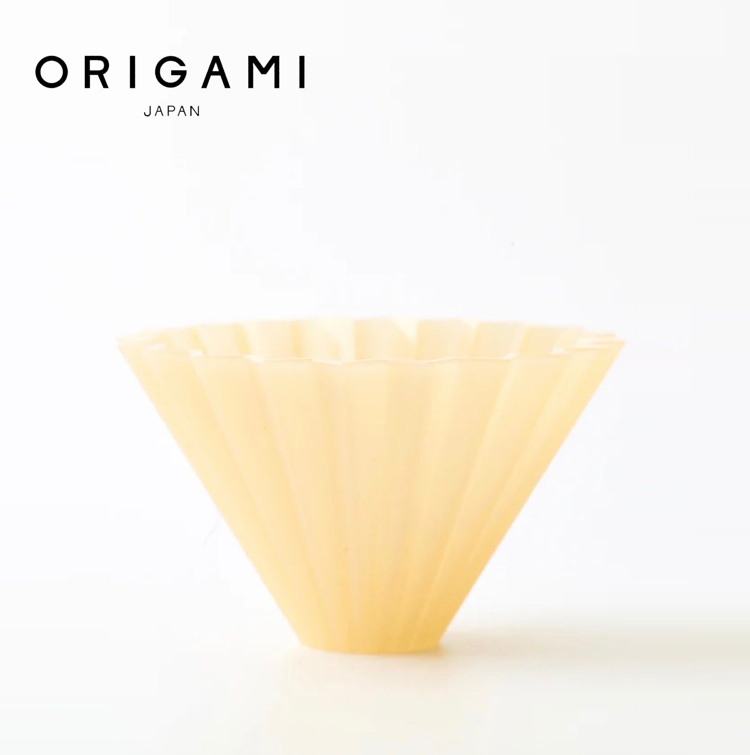origami dripper matte beige
