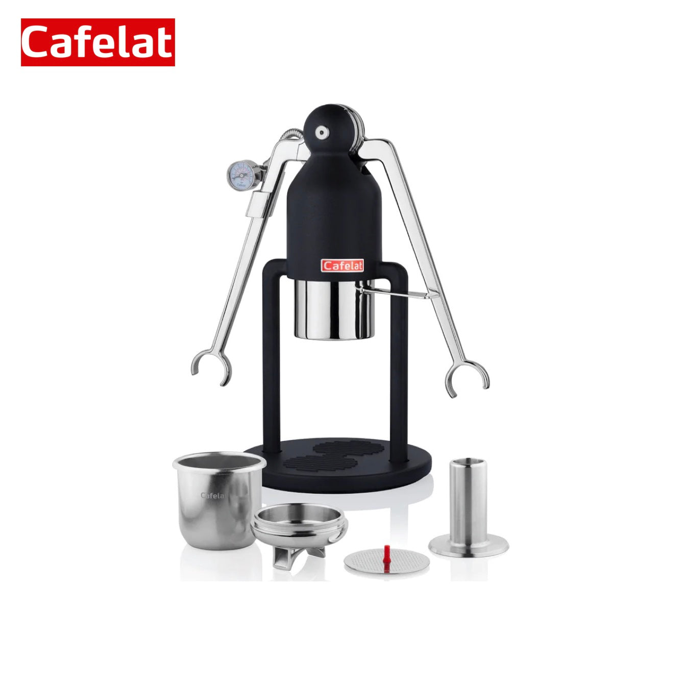 Cafelat Robot Espresso Maker (with pressure gauge) – The Brew Therapy
